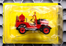 SAPEURS POMPIERS N°25 JEEP HOTCHKISS CCFL 1/43 HACHETTE COLLECTION