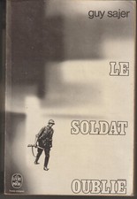 le soldat oublié guy Sajer    le  livre de poche