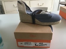 espadrilles compensees castaner gris ardoise