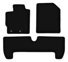 Tapis de sol en velours noir pour Toyota Urban Cruiser année 2008-2014 set 3 pcs