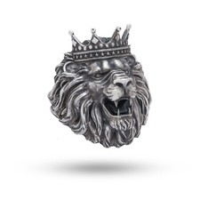 Bague Tête De Lion Roi En