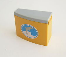 PLAYMOBIL (O2249) ZOO - Comptoir Jaune & Gris Bassin Dauphin 4468