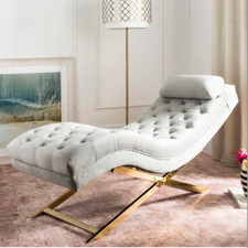 Velvet Chaise Lounge