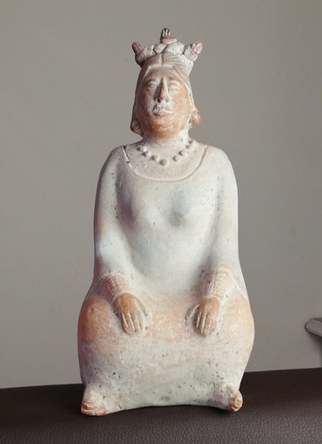 Statuette maya ancienne en - statuette,