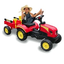Tracteur Pour Enfants À Pédales Avec Remorque Tracteur Grande Jeu