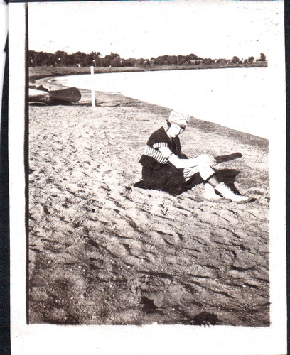 Vintage photograph girls - photograph, swim