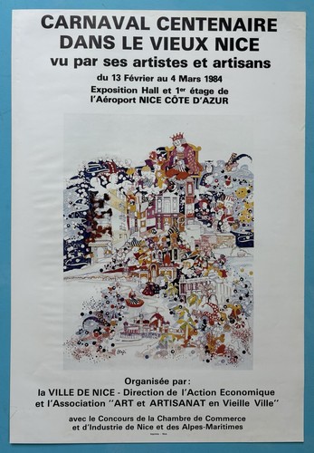 Affiche originale 1984 - affiche,