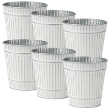 Lot de 6 pots de fleurs