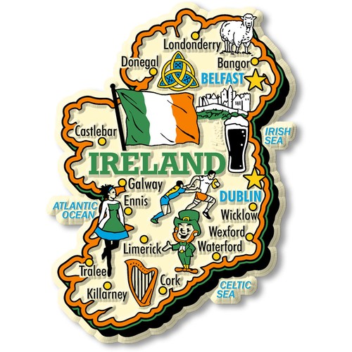 Ireland jumbo country - ireland,