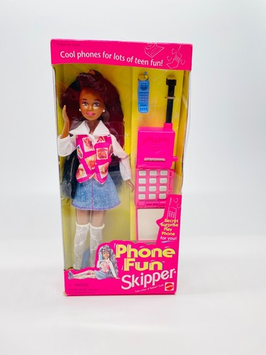 Barbie 1995 phone fun - phone, skipper