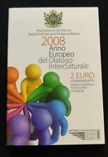 [Euro] San Marino - Année Européenne Du Dialogue Interculturel - BU / 2008