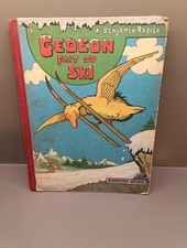 "  GEDEON fait du Ski  "  par Benjamin Rabier  EO de 1938