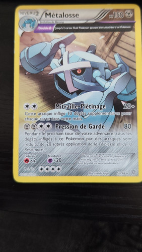 Carte pokémon rare - rare, métalosse