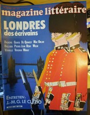 MAGAZINE LITTERAIRE N°230 1986 LONDRES DES ECRIVAINS / LE CLEZIO