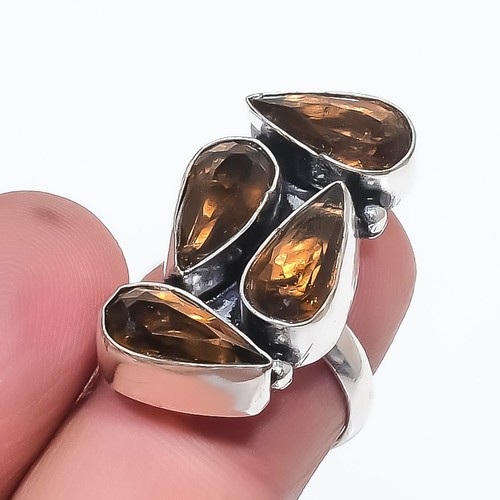 Bague pierre précieuse quartz