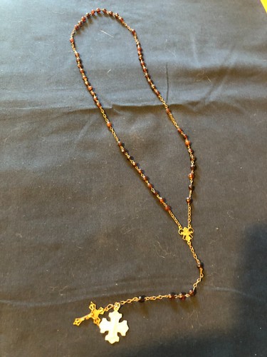 Chapelet ancien perles - ancien,