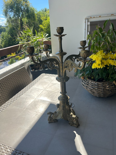 Superbe grand chandelier - grand,