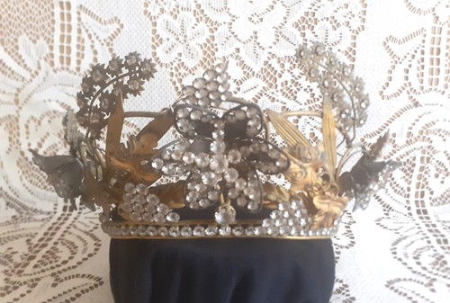 Ancienne rare couronne - et,