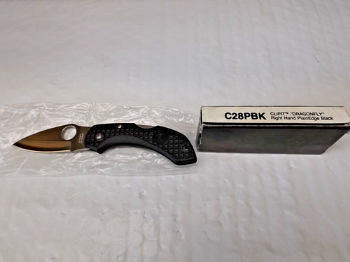Nos vintage spyderco c28pbk - spyderco,