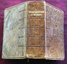 Missel quotidien et vespéral. Dom Gaspar Lefebvre. Abbaye de St-André. 1947.