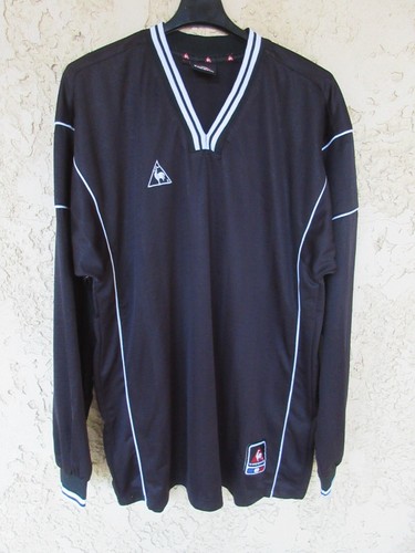 Maillot coq sportif noir - le,