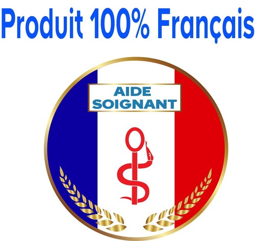 Sticker aide soignant 70cm - aide, 7,70cm