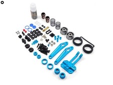 TAMIYA WR02 GF01 Aluminium Blue Parts Wheelie Bar Wild Willy 2