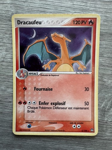 Carte pokémon dracaufeu - carte,