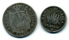 (2741) ITALIE - 2 MONNAIES