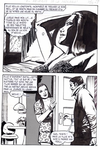 Envers masque dessins - du,