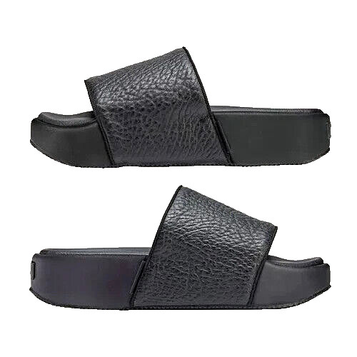Adidas leather slides - adidas,