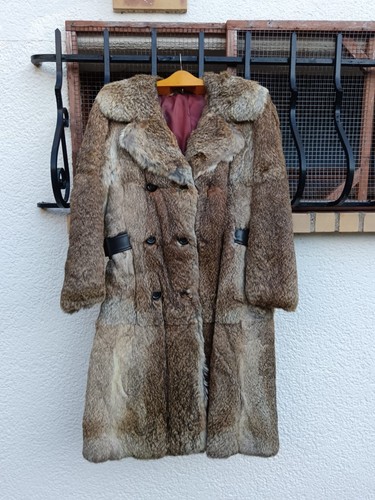 Manteau long vintage en - manteau,