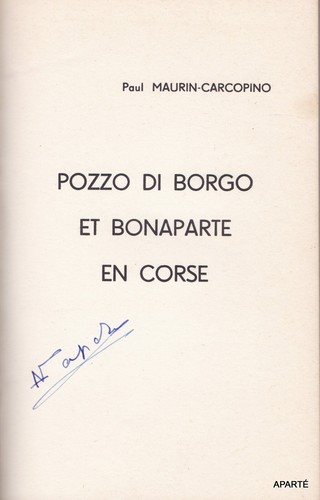 Maurin carcopino pozzo - carcopino, di