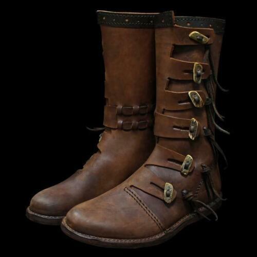 Bottes médiévales cuir - médiévales,