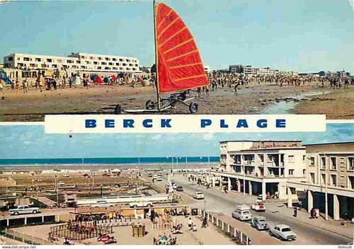 Carte postale berck sur - -, 62