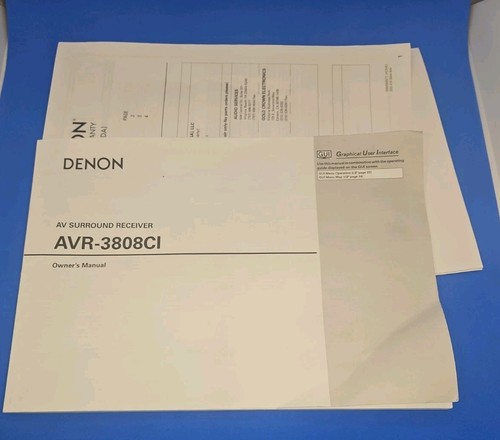 Denon avr 3808ci receiver - avr-3808ci,
