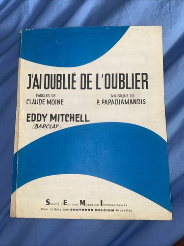 Partition oublié de - oublié,