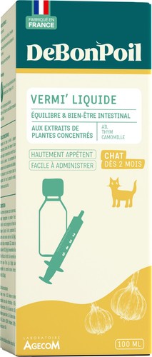 Debonpoil vermi liquide - debonpoil, chat