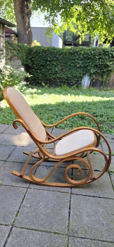 Thonet style bentwood rocking - bentwood,