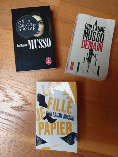 Guillaume musso lot de 3 - musso,