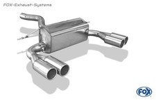 Duplex Échappement Sport BMW 4 Série F32/F33/F36 435I Avec M-Package 2x80Mm Rond