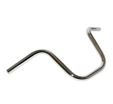 Guidon mobylette adaptable peugeot 103 sp acier chrome