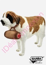 Peluche géante chien St