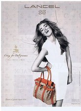 PUBLICITE ADVERTISING 114 2011 LANCEL le Daligramme créé par Dali pour Gala 1