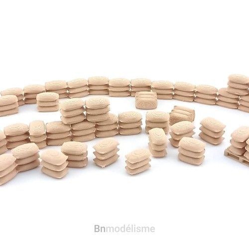 Empilements sacs sable - empilements, de