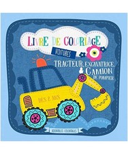 Livre de coloriage voitures