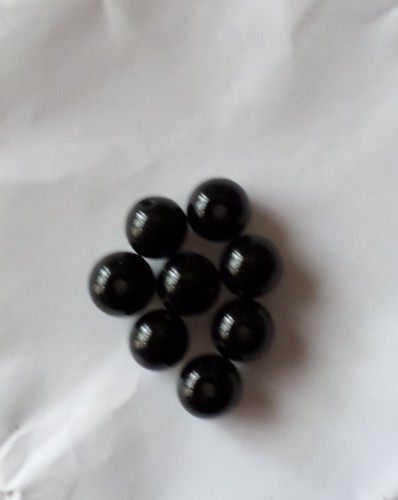 Perles verre ronde mm - verre, 7