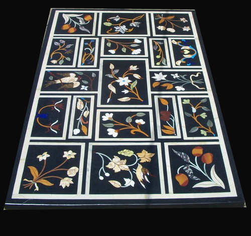 Marble dining table - dining,