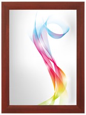 FRAMO Cadre photo Bois Rouge