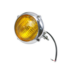 Lampe phare vintage ambre pour